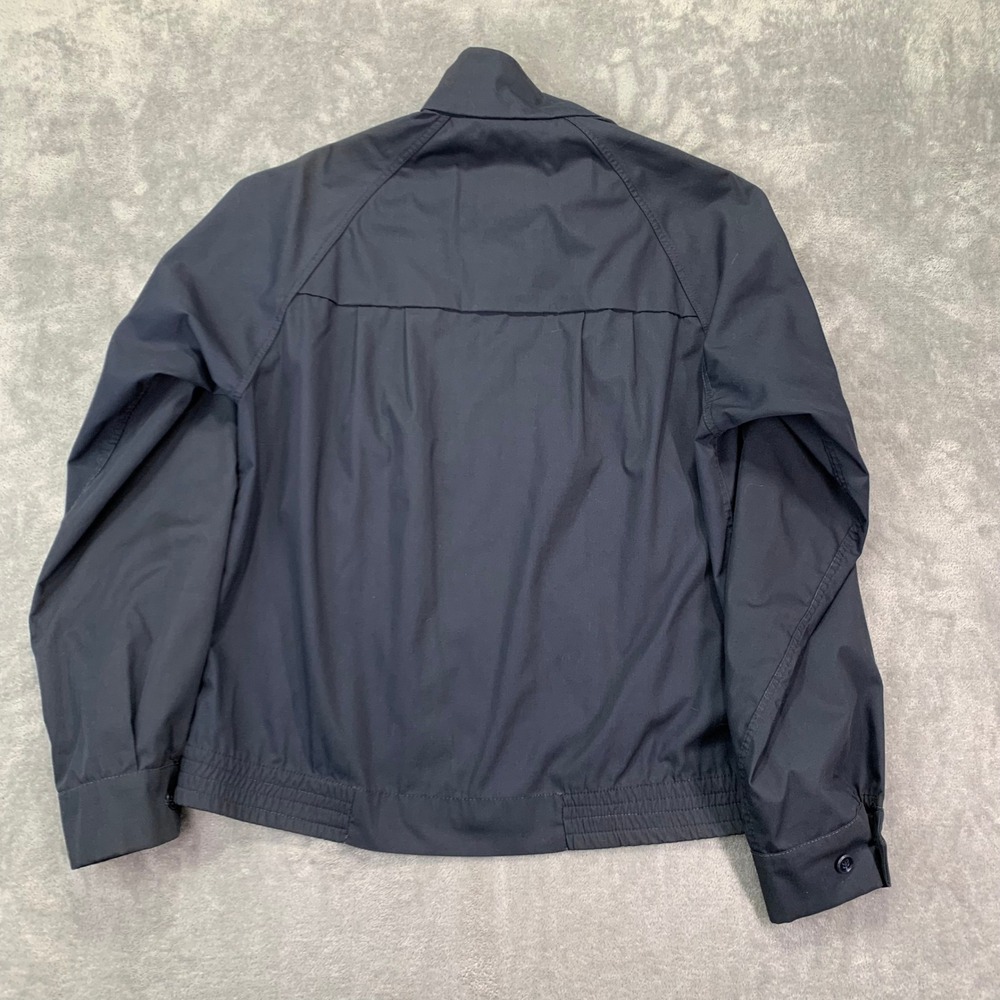Vintage London Fog Navy Harrington Jacket 38R Drizzler Retro Mod Zip - Picture 2 of 14